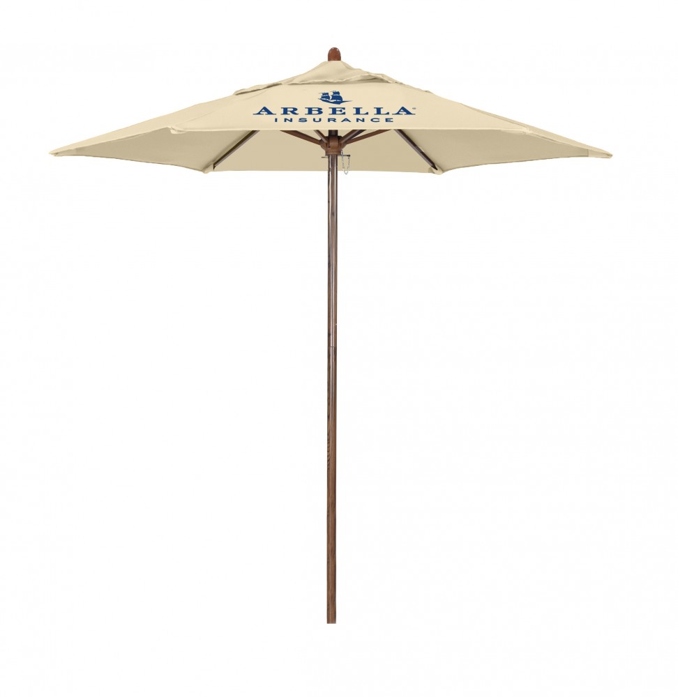 Ironwood 7.5 foot hexagon umbrella