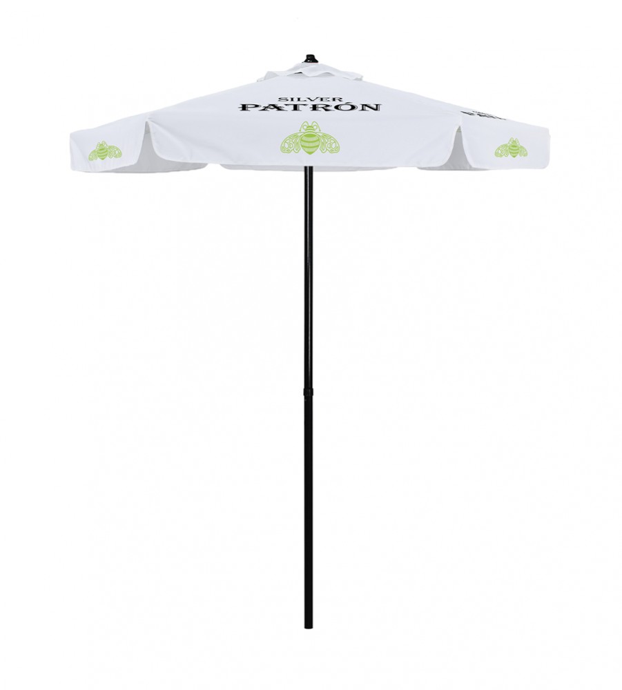 Shadetek 6 foot hexagon umbrella with valance