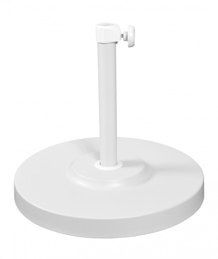 CFMT160 50 pound round base, white