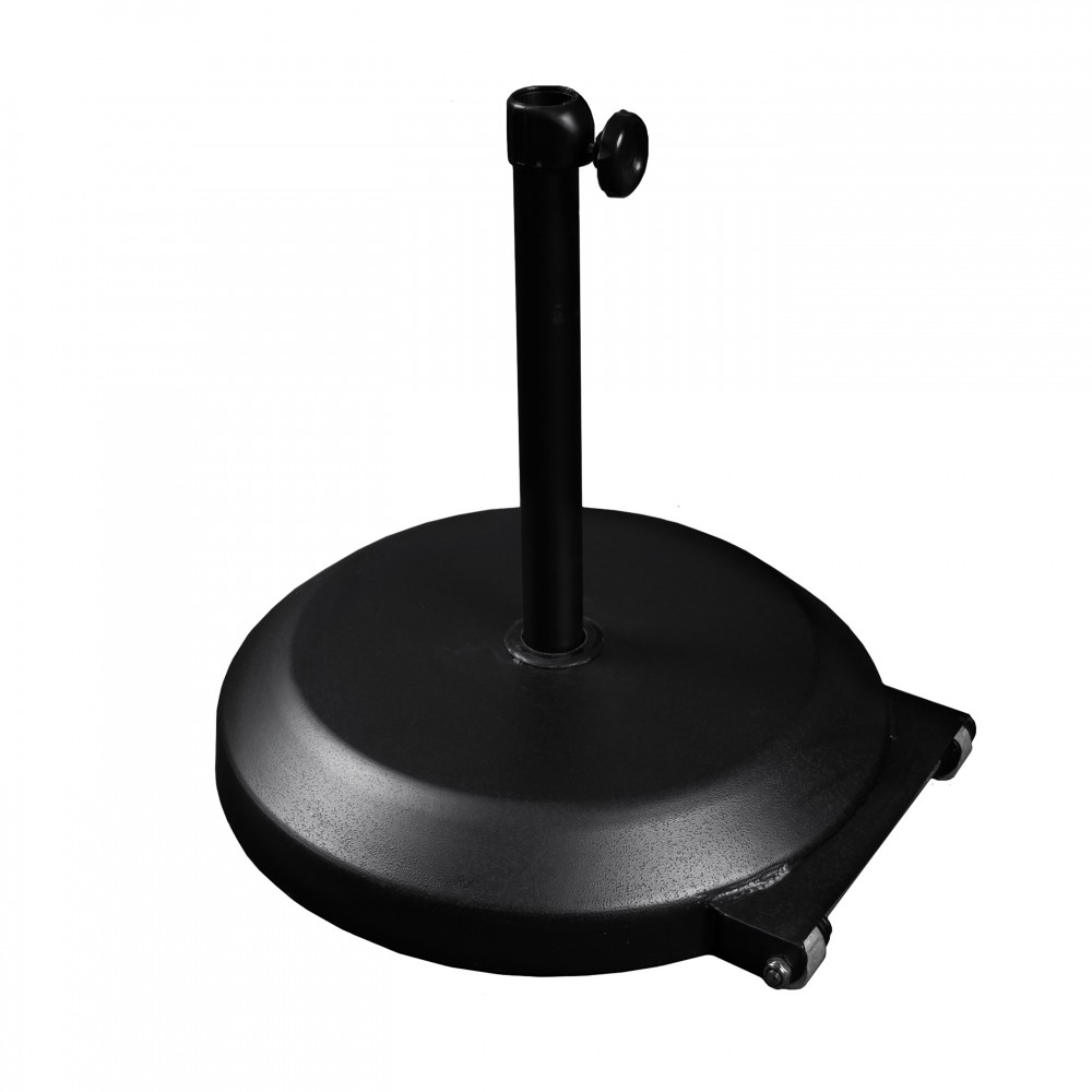 CFMT172 75 pound round base, black
