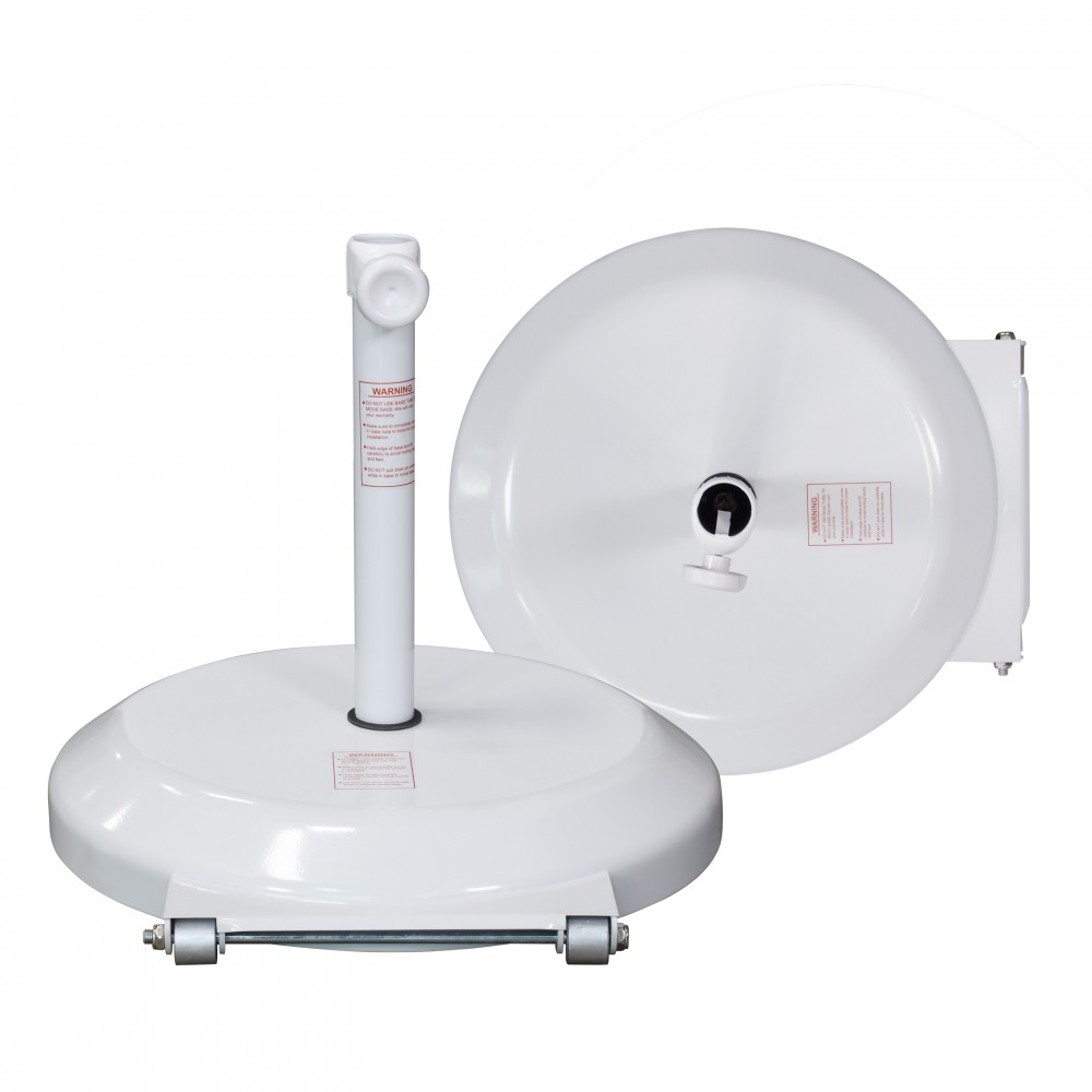 CFMT172 75 pound round base, white